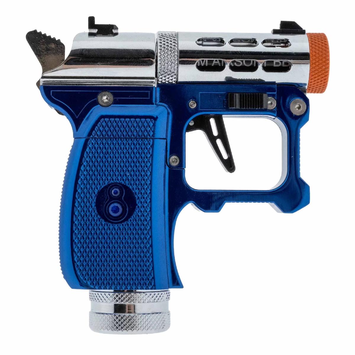 Gem 2 / CO2 Pistool 4,5mm - 6mm bb /  Lengte ; 9cm /  Kleur ; BLAUW  / ALLEEN TE KOOP Vanaf 18 jaar met geldige legitimatie-3956-a
